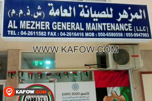 Al Mwzher General Maintenance