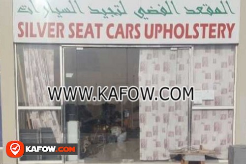 Silver seat Cars upholstery