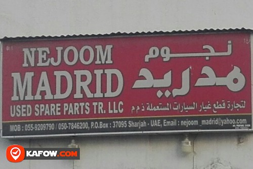 NEJOOM MADRID USED SPARE PARTS TRADING LLC