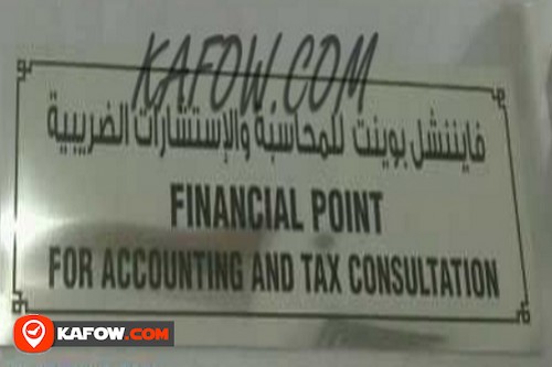 Financial point for Accounting and Tax Consultation