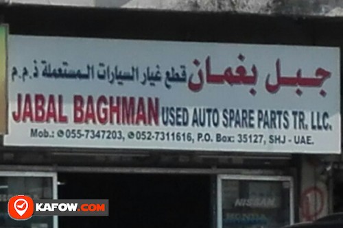 JABAL BAGHMAN USED AUTO SPARE PARTS TRADING LLC