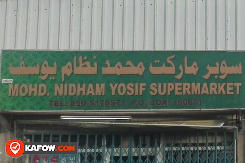 MOHD NIDHAM YOSIF SUPERMARKET