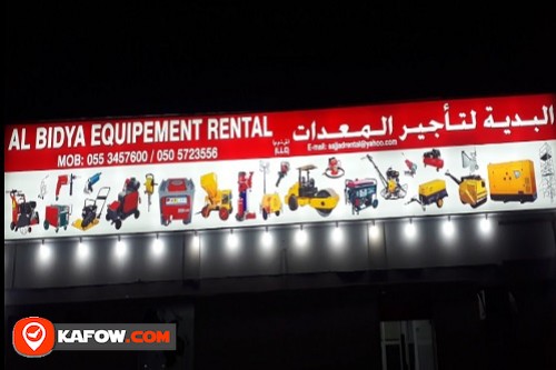 Al Bidya Equipment Rental