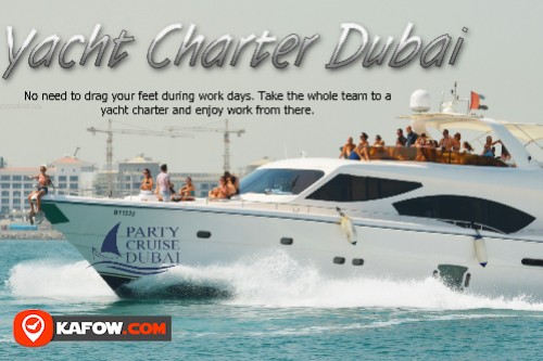 Yacht charter in Dubai for parties