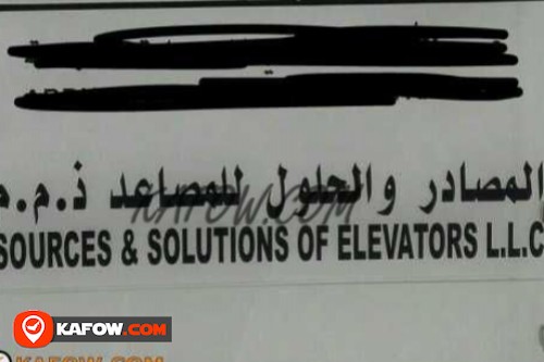 Sources & Solutions Of Elevators L.L.C