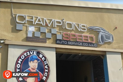 CHAMPIONS SPEED AUTO SERVICE CO. L.L.C