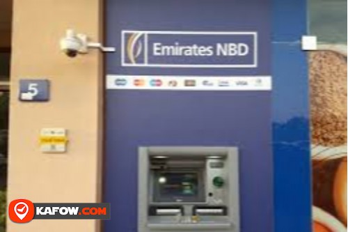 بنك الإمارات دبي الوطني ماكينة الصراف الآلي