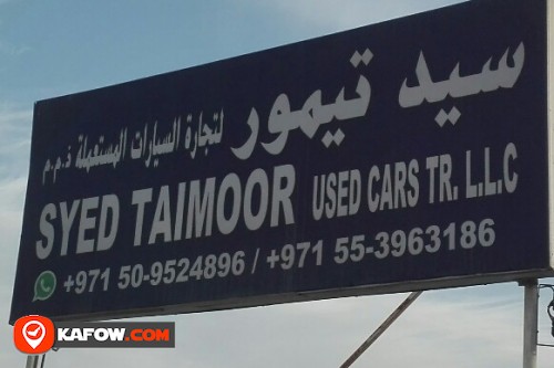 SYED TAIMOOR USED CAR'S TRADING LLC