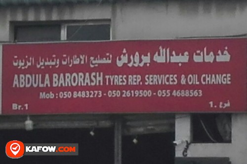 ABDULA BARORASH TYRES REPAIR SERVICES & OIL CHANGE