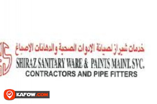 Shiraz Sanitary Ware Paints Maintenance Services