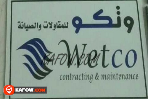 Wetco Contracting & Maintenance