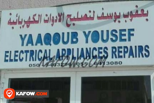 Yaaqoub Yousef Electrical Appliances Repairs