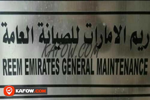 Reem Emirates General Maintenance