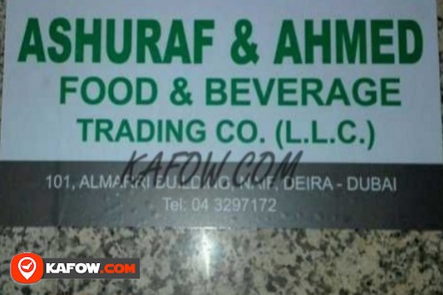 Ashuraf & Ahmed Food & Beverage Trading LLC