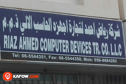 RIAZ AHMED COMPUTER DEVICES TRADING CO LLC