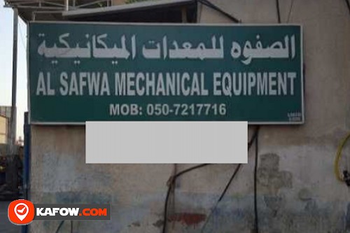 Al Safwa Mechanical Equipment