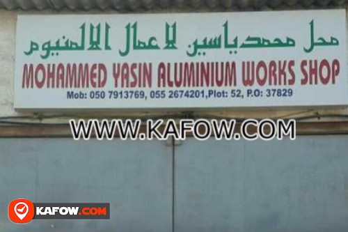 Mohammed Yasin Aluminium Works Shop