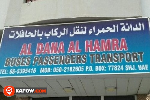 AL DANA AL HAMRA BUSES PASSENGER TRANSPORT