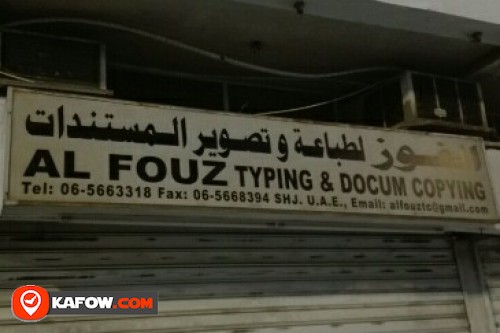 AL FOUZ TYPING & DOCUM COPYING