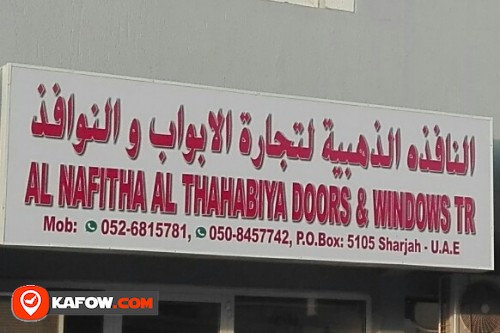 AL NAFITHA AL THAHABIYA DOORS & WINDOWS TRADING