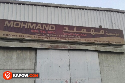 MOHMAND INT TRADING EST USED AUTO PARTS & USED AUTO CARS