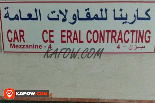 Car Ce Eral Contracting