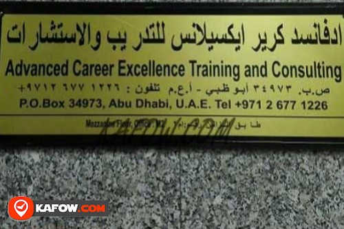 Advanced Career Excellence Training And Consulting