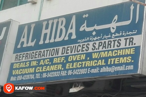 AL HIBA REFRIGERATION DEVICES SPARE PARTS TRADING
