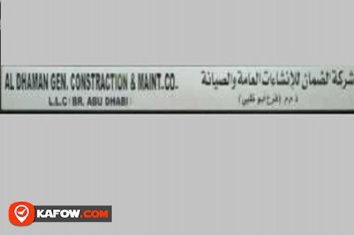 Al Shaman Gen. Construction & Maint CO. LLC Branch Of Abu Dhabi