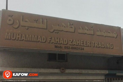 MUHAMMAD FAHAD ZAHEER TRADING LLC