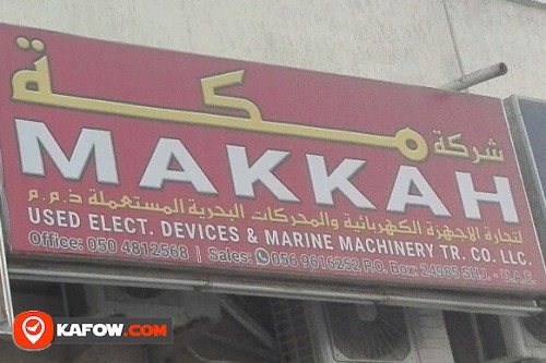 MAKKAH USED ELECT DEVICES & MARINE MACHINERY TRADING CO LLC