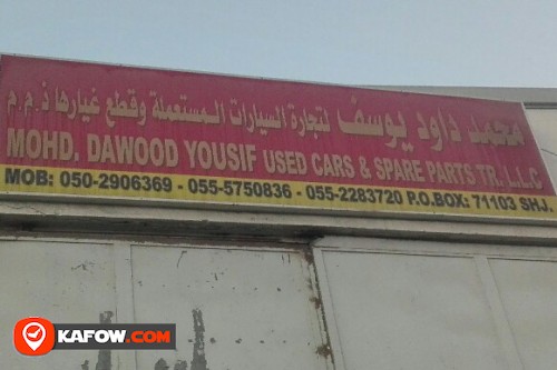MOHD DAWOOD YOUSIF USED CARS & SPARE PARTS TRADING LLC
