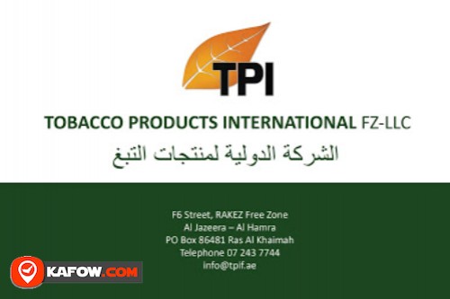 Tobacco Products International Fz