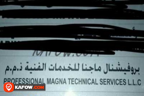 Professional Magna Technical Services L.L.C