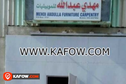 Mahdi Abdullah Furniture Carpentry