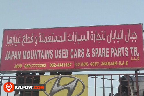 JAPAN MOUNTAINS USED CARS & SPARE PARTS TRADING LLC