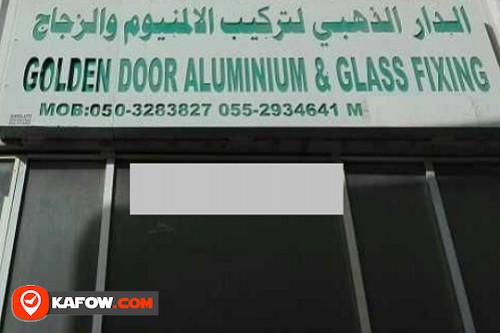 Golden Door Aluminium & Glass Fixing