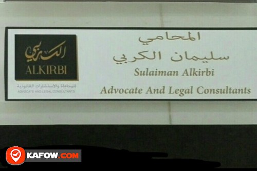SULAIMAN ALKIRBI ADVOCATE AND LEGAL CONSULTANTS