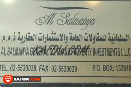 Al Salmanya General Cont.And Property Investments L.L.C