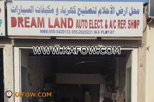 dream Land Auto Elect. & A/C rep Shop 