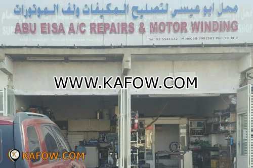 Abu Eisa Air Conditioner Repairs & Motor Winding 