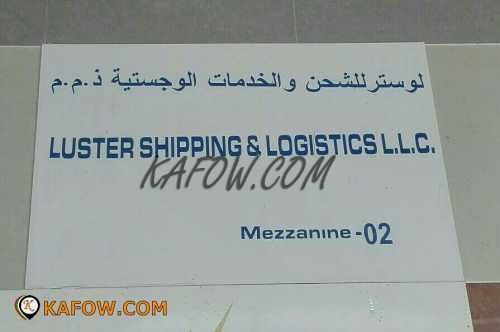 Luster Shipping & Logistics L.L.C. 