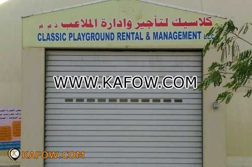 Classic Playground Rental & Management LLC