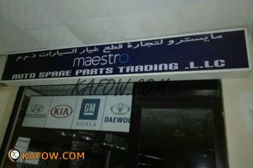 Maestro Auto Spare Parts Trading LLC  