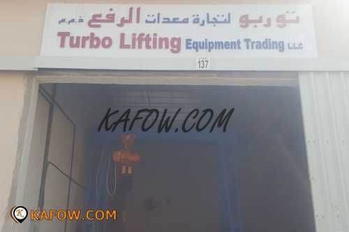 Turbo Lifting Equipment Trading LLC 