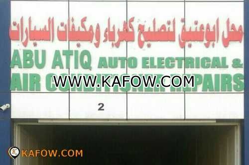 Abu Atiq Auto Electrical & Air Conditioner Repairs   