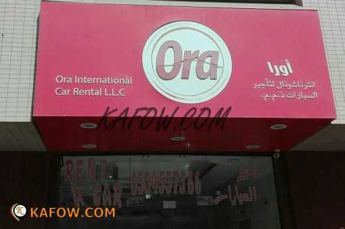 Ora International Car Rental LLC 