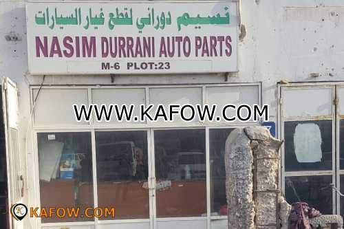 nasim Durrani Auto parts   