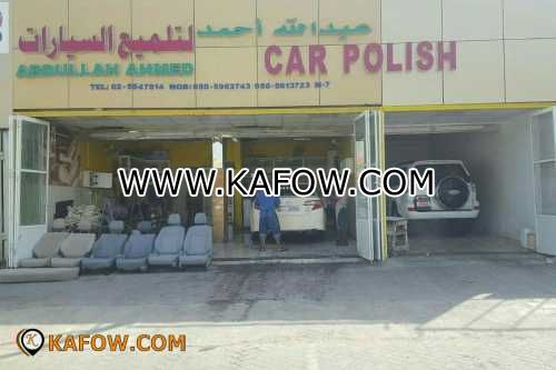 Abdullah Ahmed Car Polish 