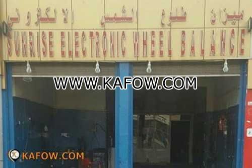 Sunrise Electronic Wheel Balance 